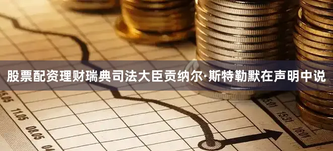 股票配资理财瑞典司法大臣贡纳尔·斯特勒默在声明中说